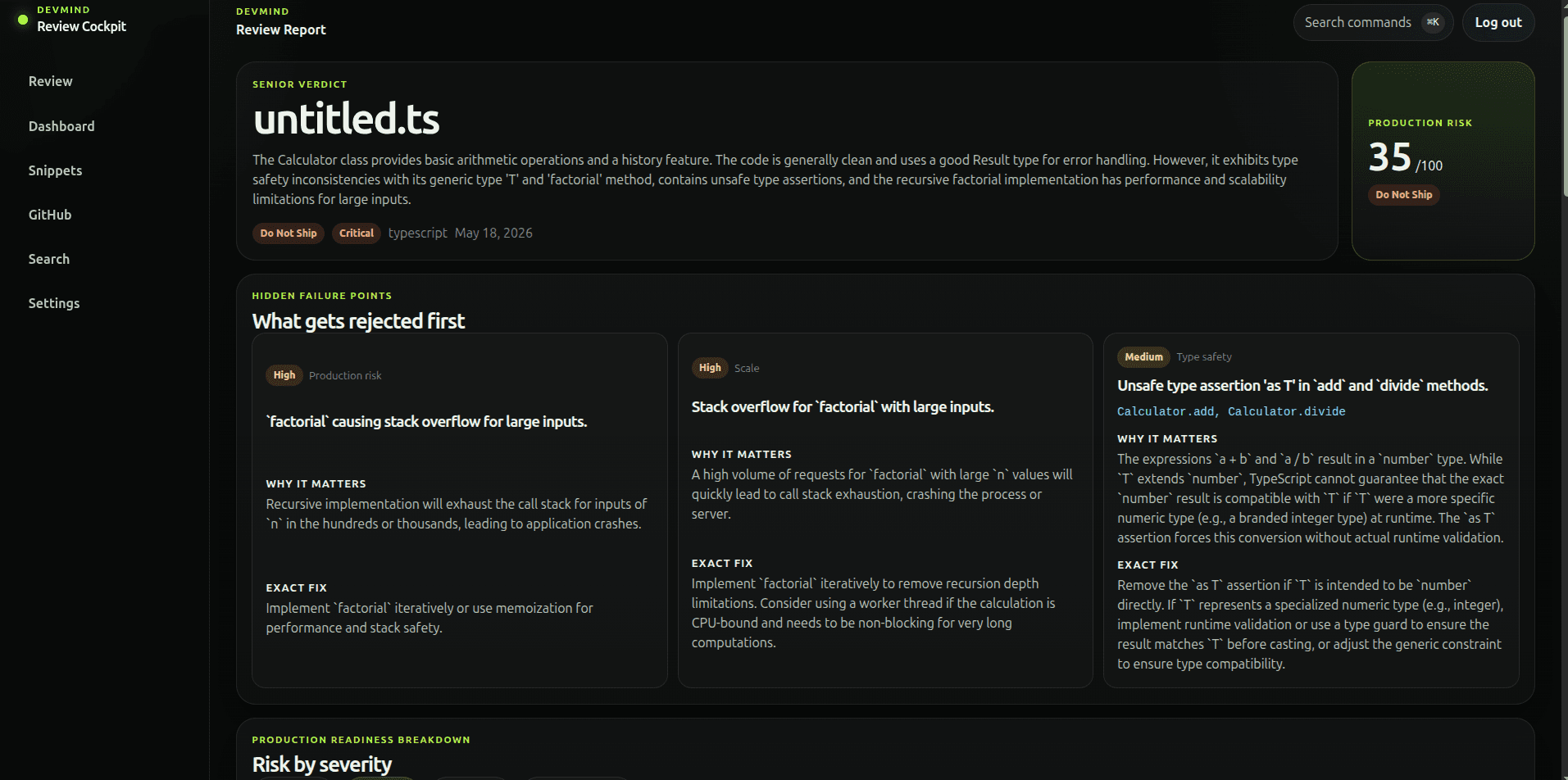DevMind AI screenshot 1